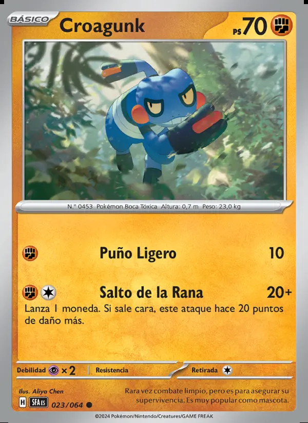 Image of the card Croagunk