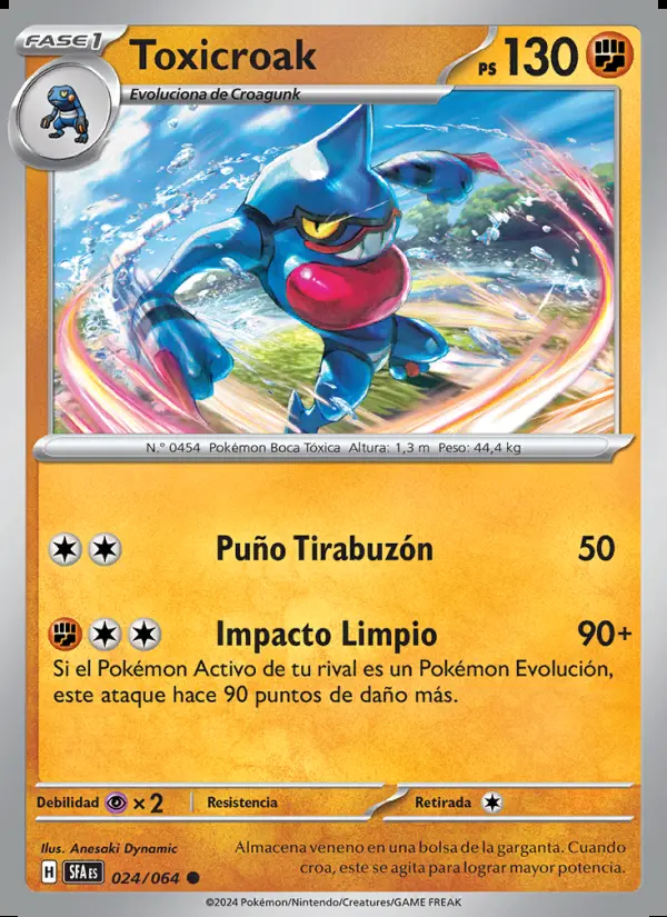 Image of the card Toxicroak