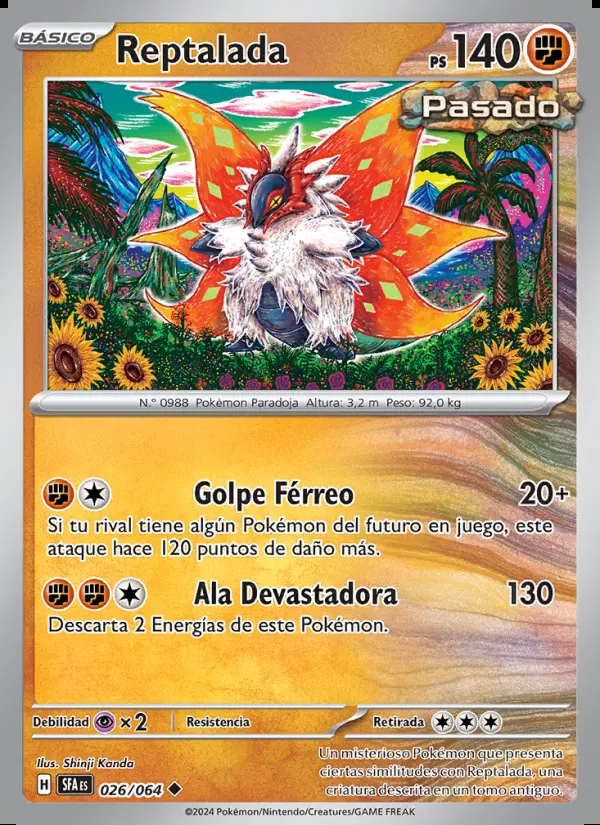 Image of the card Reptalada