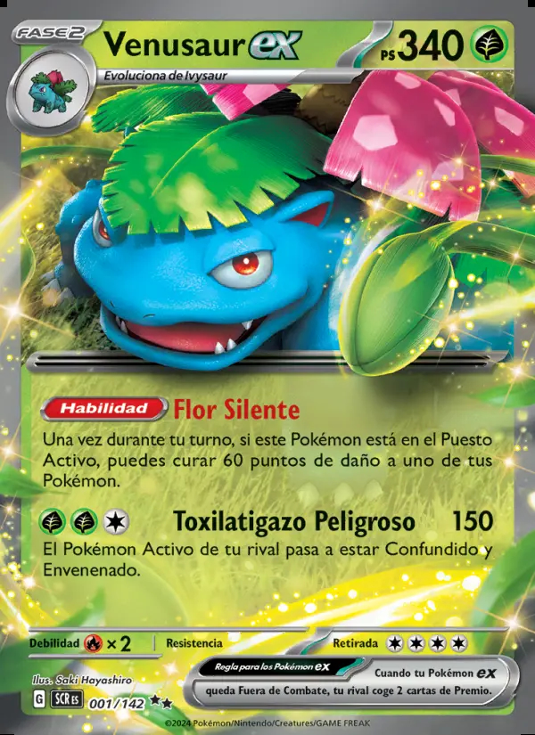 Image of the card Venusaur ex