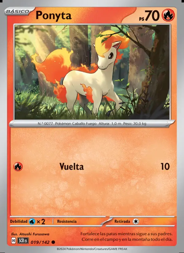 Image of the card Ponyta