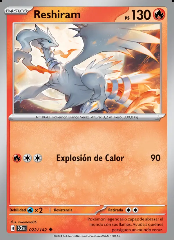 Image of the card Reshiram