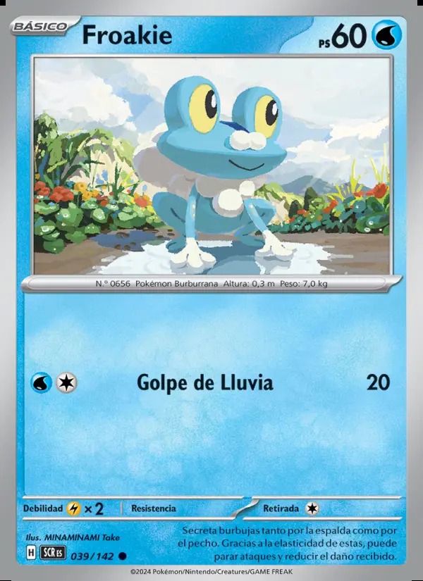 Image of the card Froakie