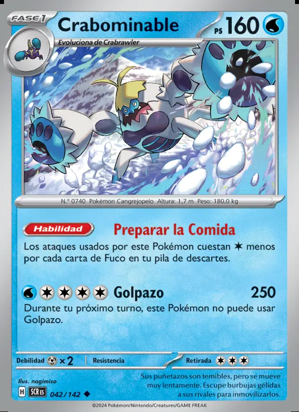 Image of the card Crabominable