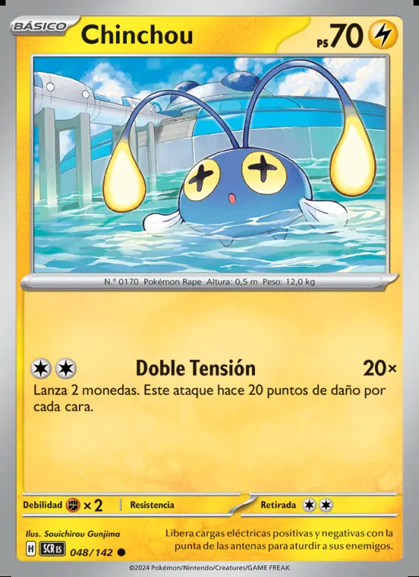 Image of the card Chinchou