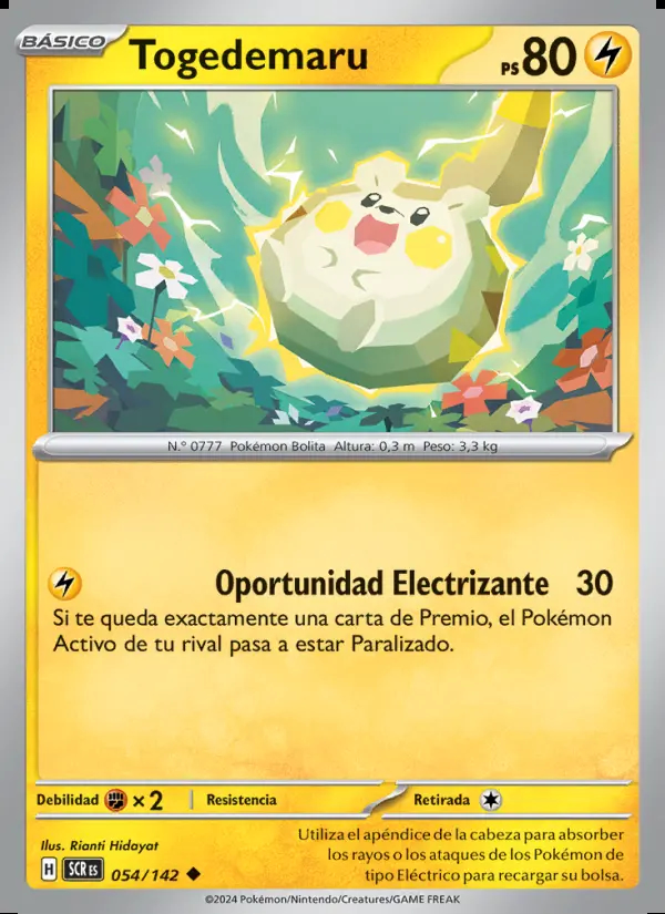 Image of the card Togedemaru