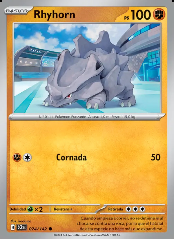 Image of the card Rhyhorn