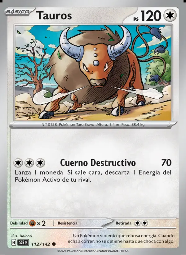 Image of the card Tauros