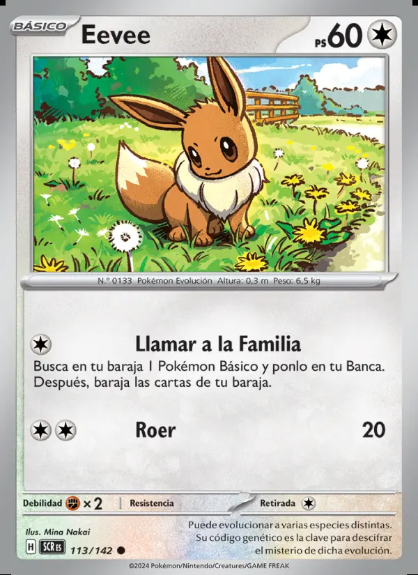 Image of the card Eevee