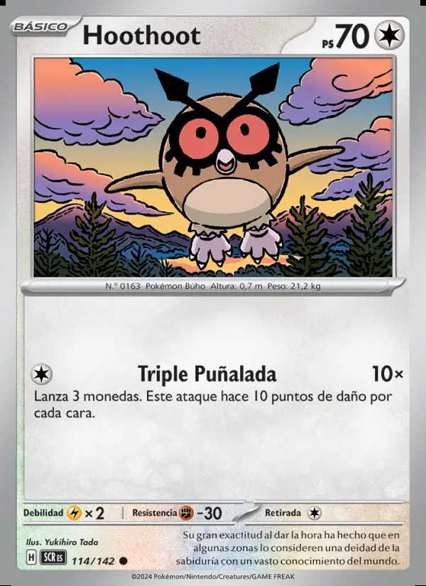 Image of the card Hoothoot