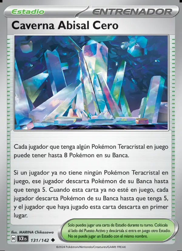 Image of the card Caverna Abisal Cero