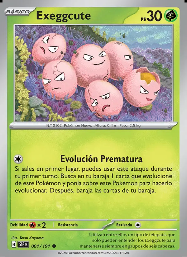 Image of the card Exeggcute