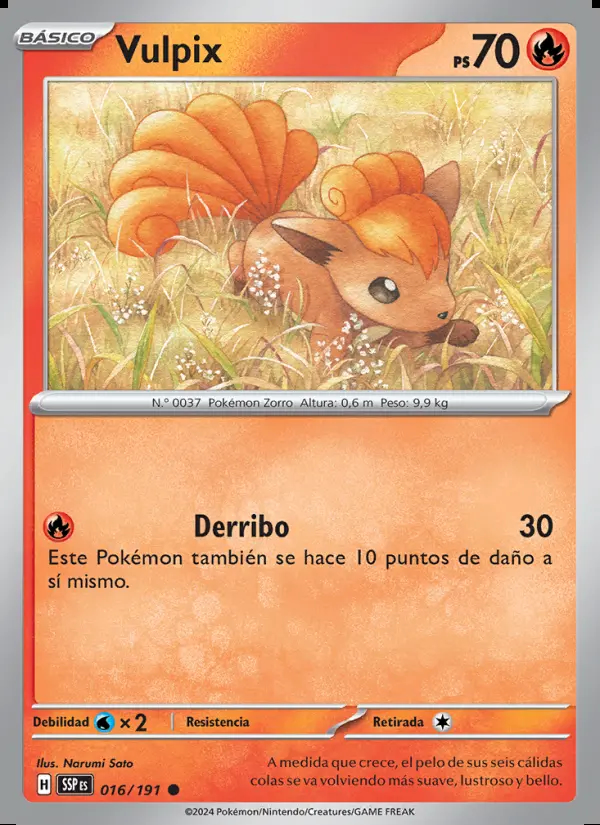 Image of the card Vulpix