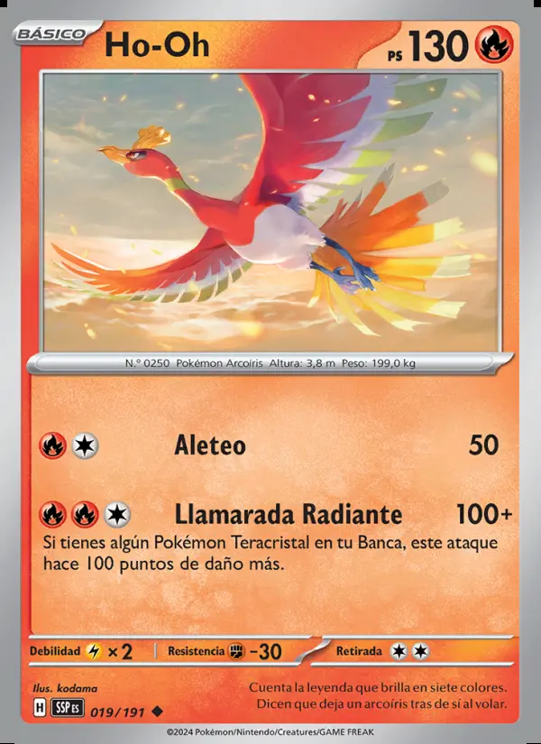 Image of the card Ho-Oh