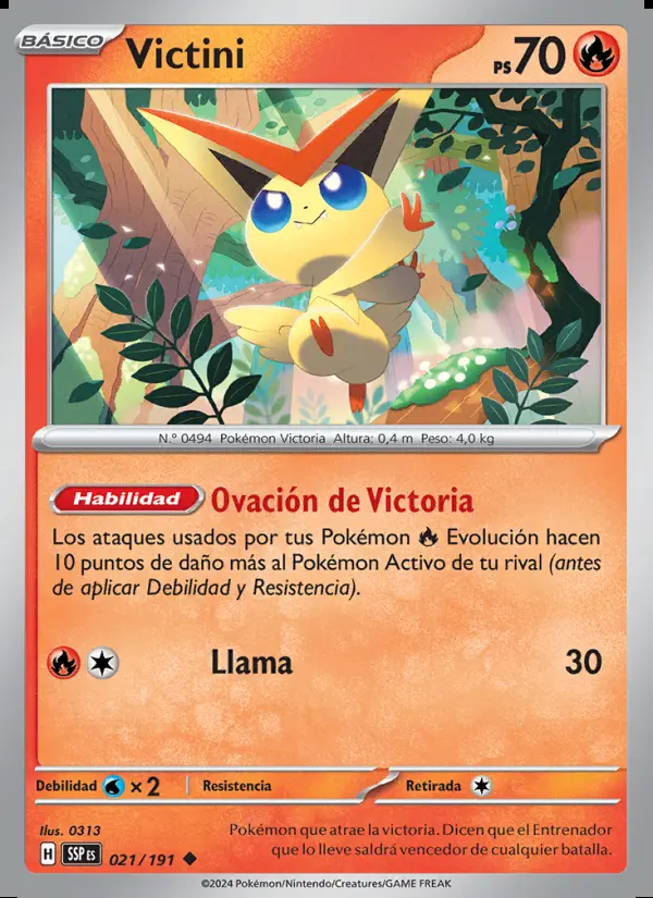 Image of the card Victini