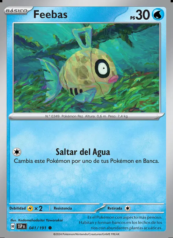 Image of the card Feebas