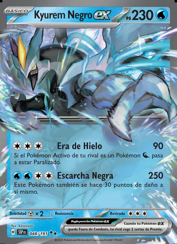 Image of the card Kyurem Negro ex