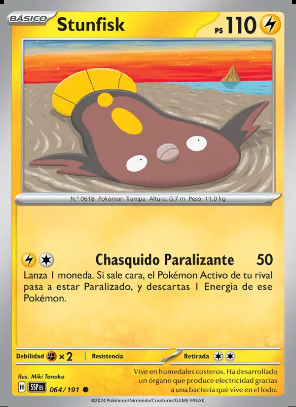 Image of the card Stunfisk