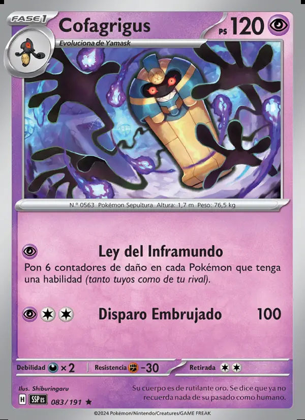 Image of the card Cofagrigus