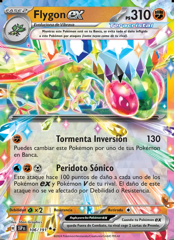 Image of the card Flygon ex