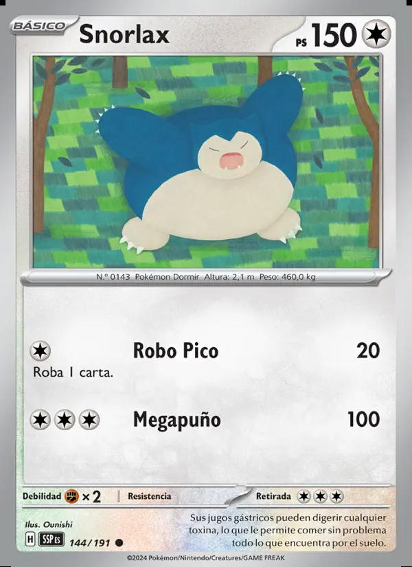 Image of the card Snorlax