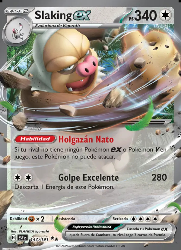 Image of the card Slaking ex