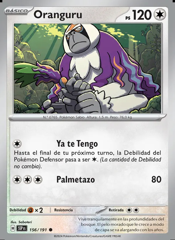 Image of the card Oranguru