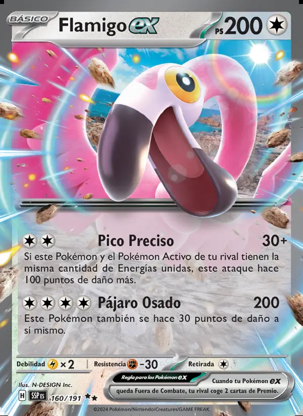 Image of the card Flamigo ex