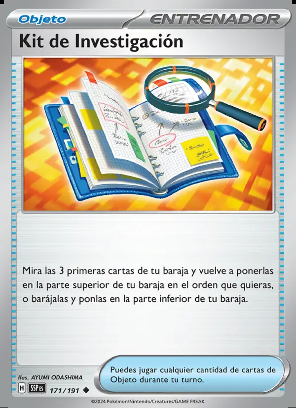 Image of the card Kit de Investigación