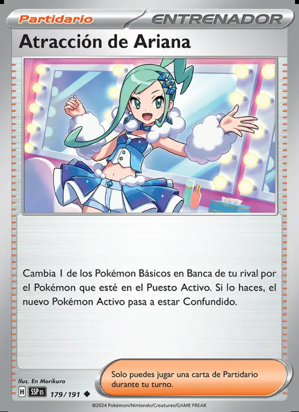 Image of the card Atracción de Ariana