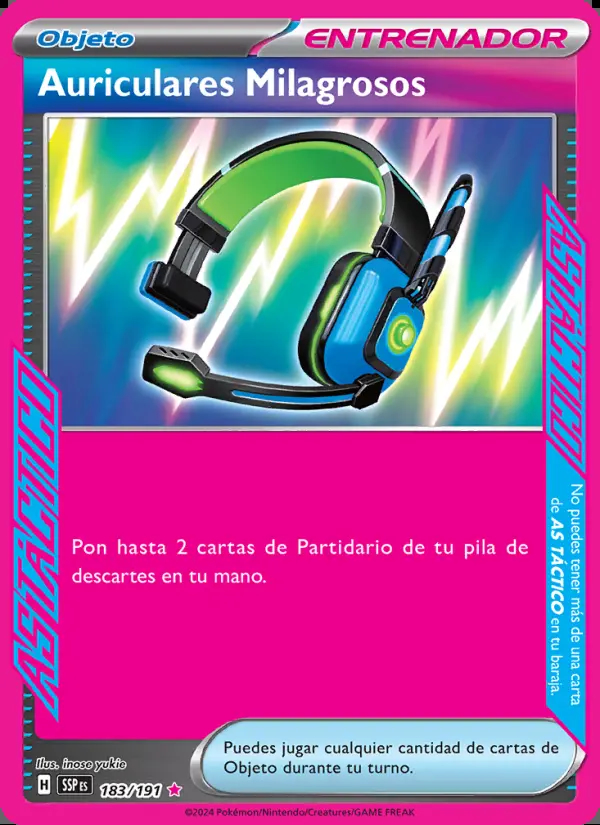 Image of the card Auriculares Milagrosos