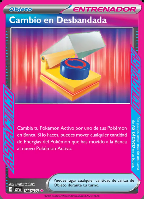 Image of the card Cambio en Desbandada