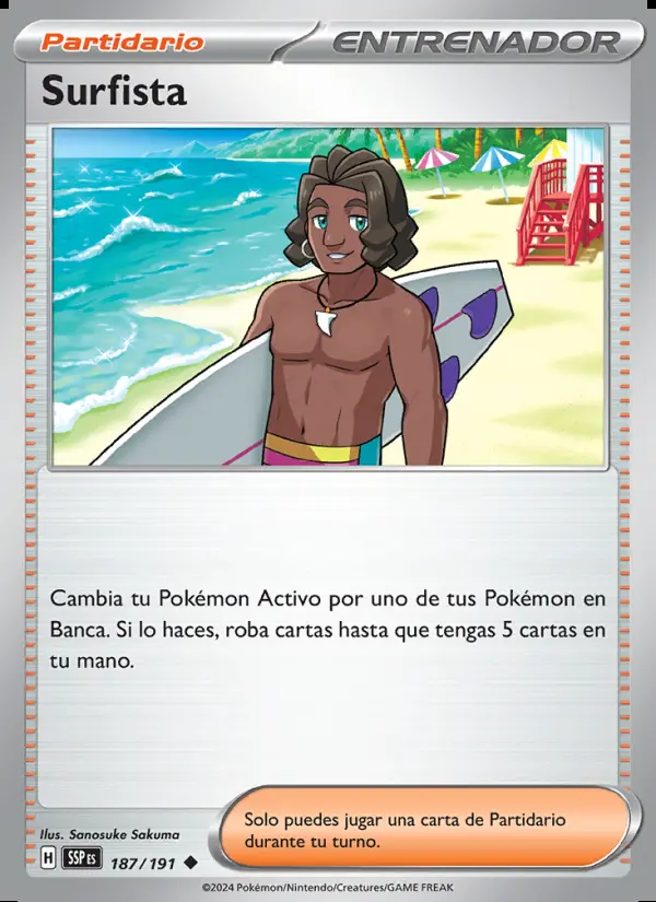 Image of the card Surfista