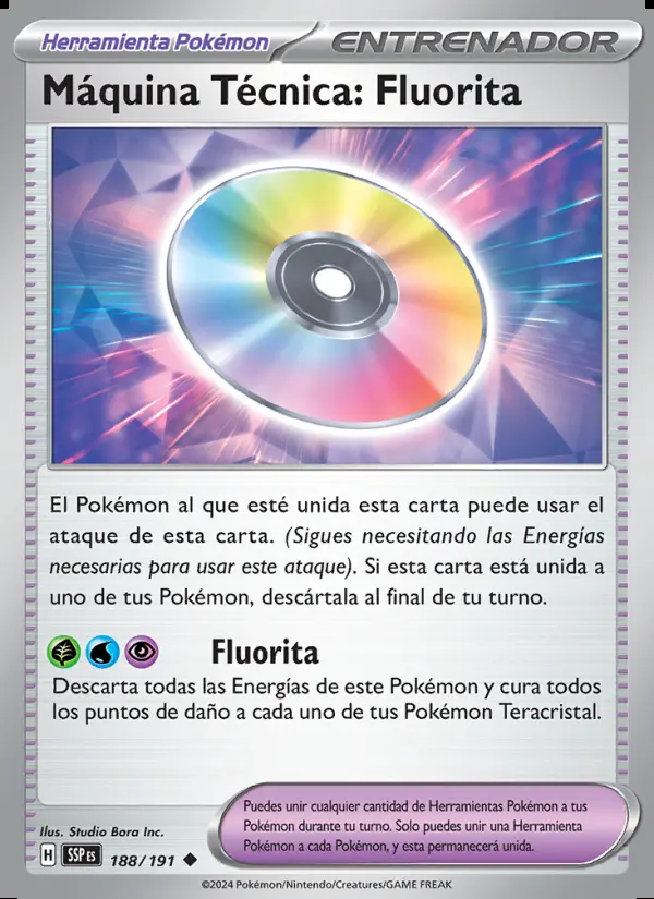 Image of the card Máquina Técnica: Fluorita