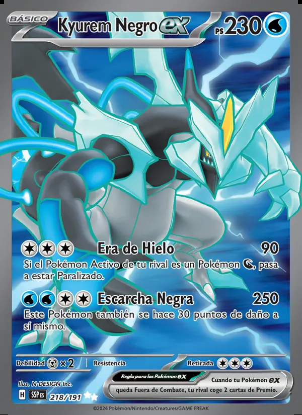 Image of the card Kyurem Negro ex