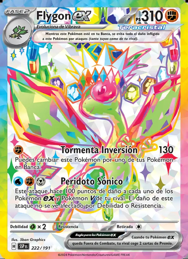 Image of the card Flygon ex