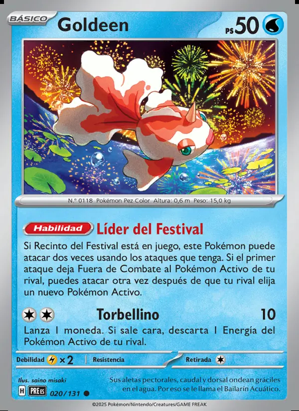 Image of the card Goldeen