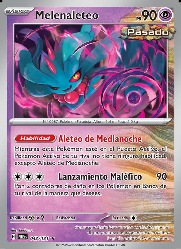 Image of the card Melenaleteo