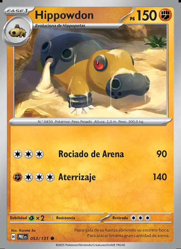 Image of the card Hippowdon