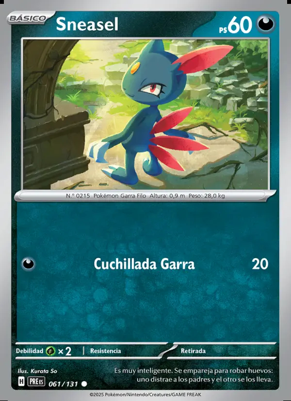 Image of the card Sneasel