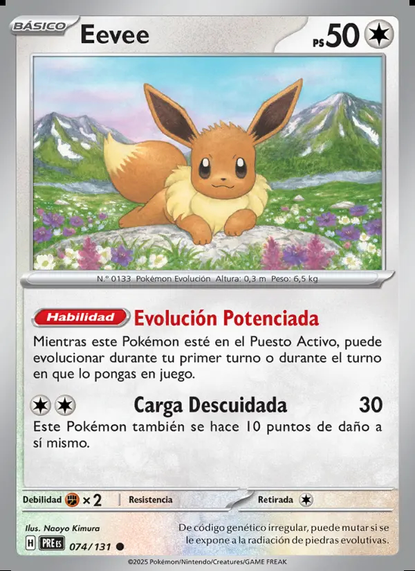 Image of the card Eevee