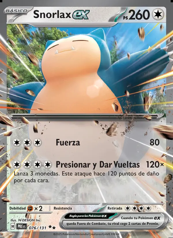 Image of the card Snorlax ex