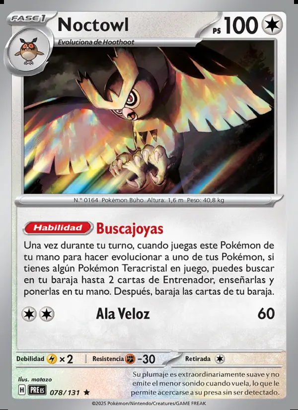 Image of the card Noctowl