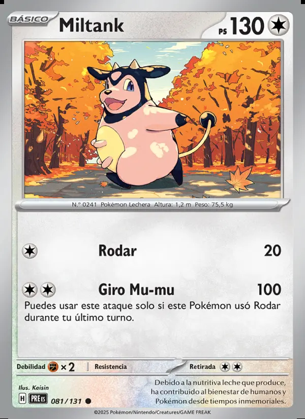 Image of the card Miltank