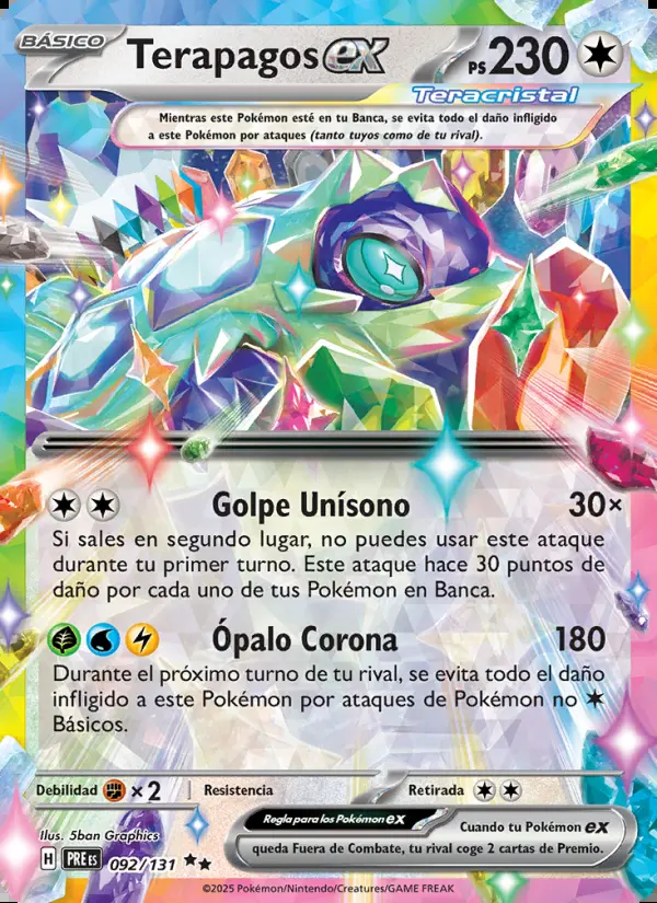 Image of the card Terapagos ex