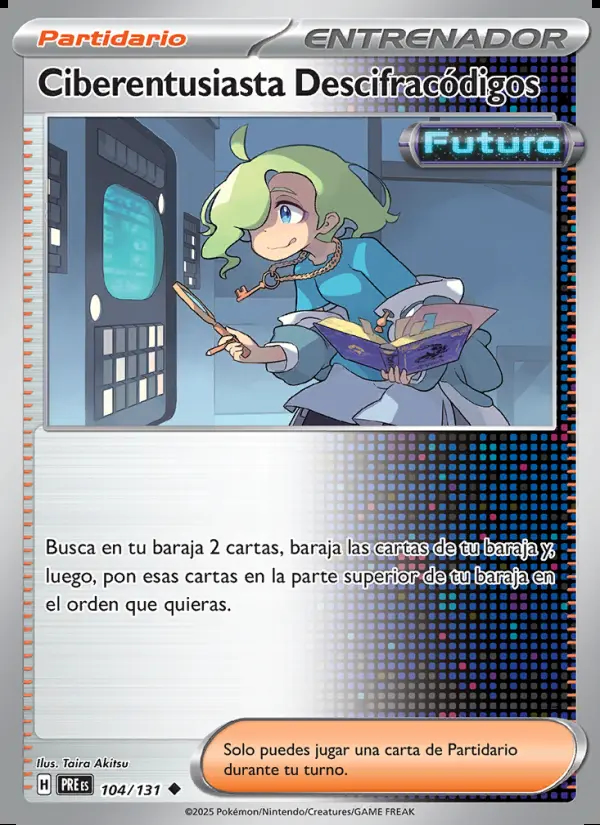 Image of the card Ciberentusiasta Descifracódigos