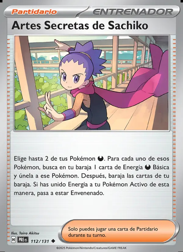 Image of the card Artes Secretas de Sachiko