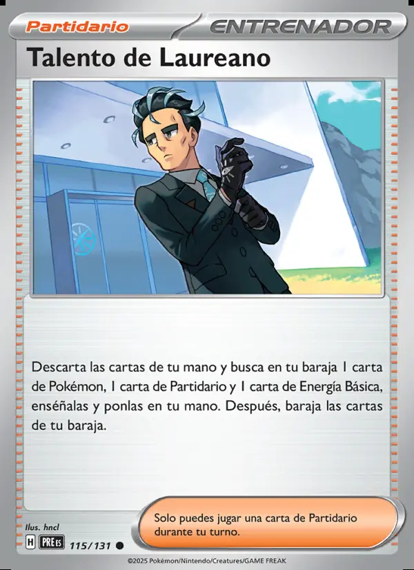 Image of the card Talento de Laureano