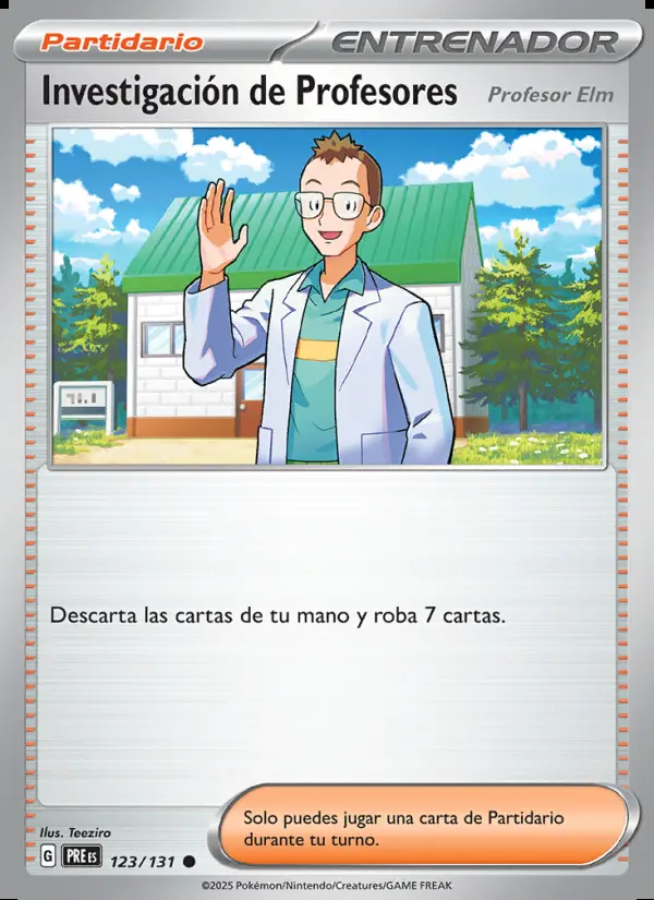 Image of the card Investigación de Profesores