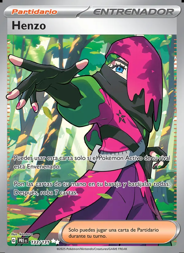 Image of the card Henzo